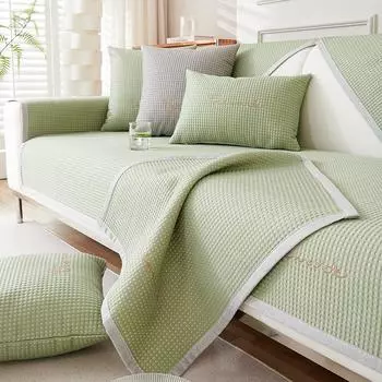 Летняя новинка Xiaoman, летняя крутая подушка из ледяного шелка, подушка для дивана, летняя крутая подушка для сиденья, чехол для дивана 70*70cm