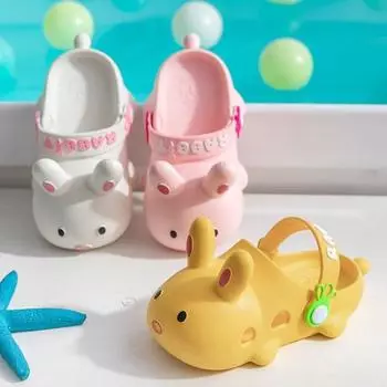 Летняя обувь Baotou Dongdong для мальчиков и девочек, нескользящие детские сандалии с милой мягкой подошвой и мультяшным рисунком 20/21