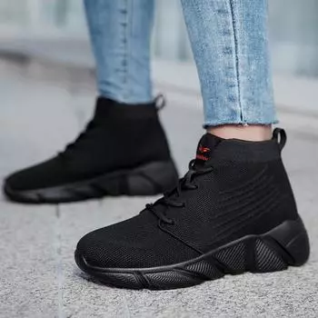 Летняя обувь большого размера, новая тенденция, дышащая сетчатая обувь, легкие перчатки, носки, обувь для ходьбы, фитнеса, повседневная обувь 35