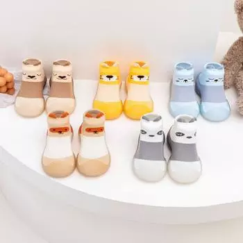 Летняя обувь для малышей - мягкие нескользящие носки для детей 18/19 11.5cm грязно-белый