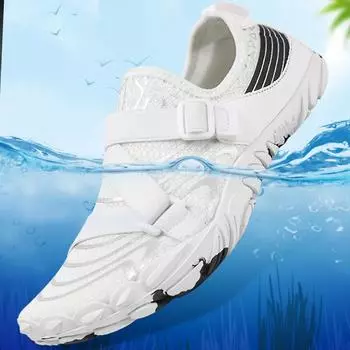 Летняя обувь для плавания 35-46, мужская/женская обувь для водных видов спорта с пятью пальцами, пляжная обувь 35 белый