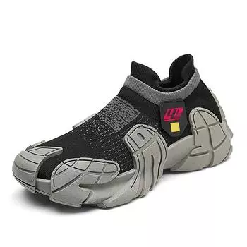 Летняя обувь для прогулок 2025 года. Новые повседневные спортивные туфли с мягкой подошвой. Мужская обувь больших размеров. Легкие и дышащие. 39