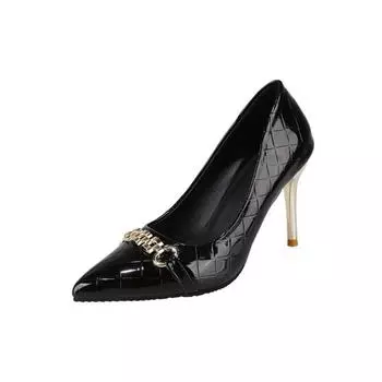 Летняя обувь для женщин 2024 года, модные женские туфли на высоком каблуке, новые туфли-лодочки для вечеринок, женские сексуальные туфли с острым носком и тонким каблуком, туфли на каблуках Zapatos Mujer 35 бежевый