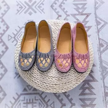 Летняя обувь из дышащей ткани, женская нескользящая тканевая обувь на мягкой подошве, обувь для мам, сандалии с комплектом педалей 36 чёрный