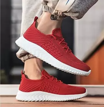 Летняя обувь Мужские кроссовки Повседневная обувь Высококачественная мужская дышащая модная спортивная легкая прогулочная обувь Обувь Zapatillas Hombre 39 чёрный