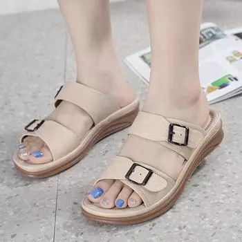 Летняя обувь женские сандалии на плоской подошве летние праздничные модные брендовые женские современные сандалии синего цвета большого размера 42 36 синий