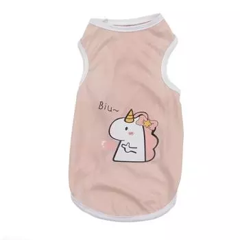 Летняя одежда для питомцев, мягкая дышащая безрукавка, стильный милый жилет для собаки, одежда для щенка, кошки, кроликов XL XL