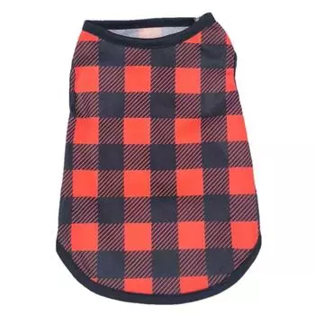 Летняя одежда для собак, футболка для домашних животных, мягкая, уютная, дышащая, жилетка для щенков, для маленьких и средних собак, для кошек, тонкая одежда с изображением следов, для таксы, мопса XS чёрный