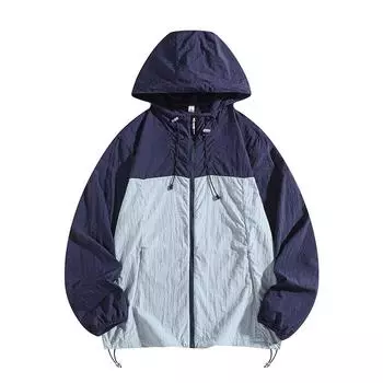 Летняя одежда для сушки на солнце для мужчин, тонкая кожа, UPF50 + кардиган, солнцезащитная одежда, устойчивая к ультрафиолетовому излучению, накидка M