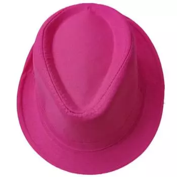 Летняя однотонная яркая шляпа от солнца Британская джазовая шляпа Цилиндр Мужская шляпа Цилиндр Зимняя теплая шляпа для людей среднего и пожилого возраста Джазовая шляпа Федора розы красного