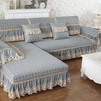 Летняя однотонная ткань, дышащая, диванная подушка, современная, простая, противоскользящая, комбинированная, чехол для диванной подушки 70*70+20cm