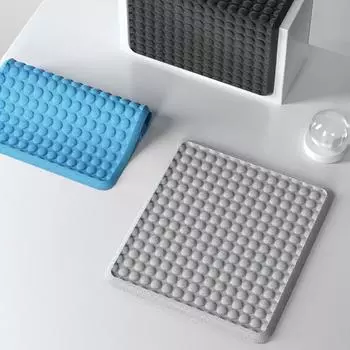 Летняя охлаждающая подушка для сиденья автомобиля, охлаждающий гель для сиденья, мягкая подушка, поглощающая точки давления, подушка для автомобилей, автофургонов, грузовиков, внедорожников серый