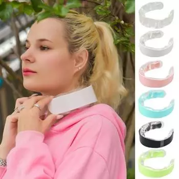 Летняя охлаждающая трубка для шеи, носимый охладитель для шеи, легкое многоразовое охлаждающее кольцо зелёный