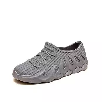 Летняя пара Мужские и женские водонепроницаемые низкие резиновые сапоги Модные толстая подошва Противоскользящие Рыбалка Кухня Работа Дождевые сапоги 36