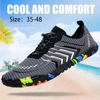 Летняя пляжная обувь унисекс для плавания 35–48 35 синий