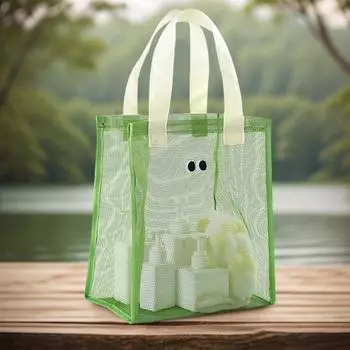 Летняя пляжная сумка с милым принтом глаз, большая вместительная сумка-тоут, несессер, дорожный несессер розовый