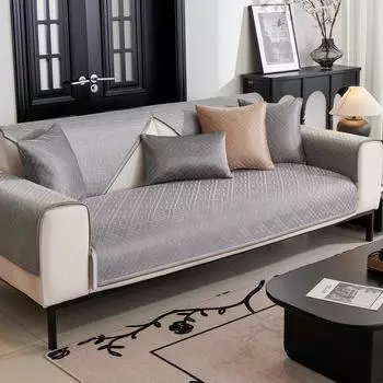 Летняя подушка для дивана из ледяного шелка, легкая, роскошная, высококачественная, холодная, накидка для дивана, летний коврик, прохладная подушка, летние стильные подушки, подушки для сидений 70*70cm