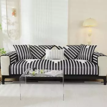 Летняя подушка для дивана из ледяного шелка, летняя легкая, роскошная, высококачественная, противоскользящая, новая, кожаная, коврик, чехол для подушки, тканевое полотенце 70*70cm