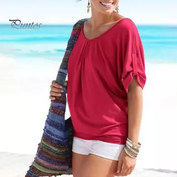 Летняя повседневная футболка женская с круглым вырезом и коротким рукавом с открытой вышивкой, кружевная футболка сзади, однотонный пуловер свободного покроя, топы M чёрный