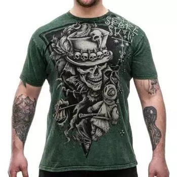 Летняя повседневная ретро цифровая печать трендовая футболка модная мужская одежда S