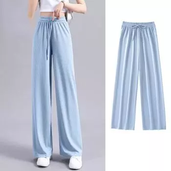 Летняя повседневная спортивная одежда Stretch and Breathe для женщин с широкими штанинами M