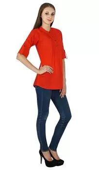 Летняя повседневная туника, платье, одежда, хлопковый сарафан, женский топ в стиле бохо 10 красный