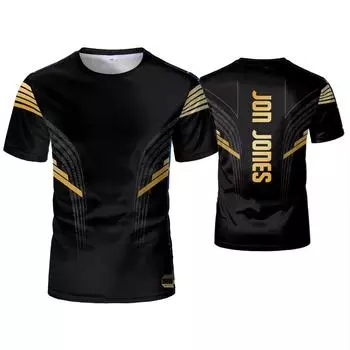 Летняя пятница, новая тренировочная футболка для бокса с 3D-печатью, быстросохнущая, дышащая, уличная, спортивная, мужская, большого размера, для фитнеса S