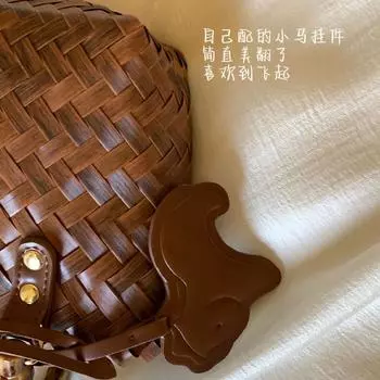 Летняя праздничная сумка-тоут женская сумка через плечо сумка-мессенджер ручная тканая сумка соломенная сумка