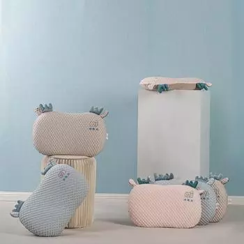 Летняя прохладная бобовая прохладная шелковая подушка для кошачьего живота с ледяной фасолью, охлаждающая детская подушка для шейного позвонка, подушка с эффектом памяти для школьников 35*55cm