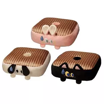 Летняя прохладная подушка для стула, охлаждающая подставка, утолщенный коврик для сиденья для дома, офиса, автомобиля Dog