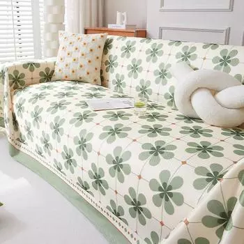 Летняя прохладная подушка из ледяного шелка, подушка для дивана, нескользящая нескользящая универсальная натуральная кожа, чехол для сиденья, полотенце, летняя тонкая ткань 180*130cm