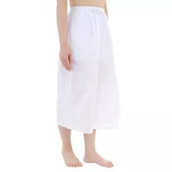 Летняя японская одежда Steteco, нижнее белье из креповой ткани, впитывающей пот, быстросохнущей, из хлопка, размер M [Hasegawa] для женщин 100% белый