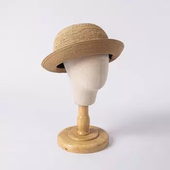 Летняя рафия, лоскутная бумага с травой и маленькими полями, детская шляпа от солнца для девочек и мальчиков, солнцезащитная кепка для отдыха head size 53cm
