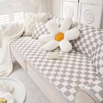 Летняя решетка-холодильник, шелковая диванная подушка, летняя крутая подушка, нескользящая подушка для сиденья, летние модели, чехол для дивана 60*60