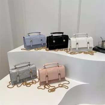 Летняя ретро-сумка, новые женские сумки, популярная нишевая дизайнерская сумка через плечо с текстурой, модная персонализированная маленькая квадратная сумка