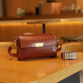 Летняя ретро женская сумка Европа и США модная сумка подмышкой Большая вместимость одно плечо косая крест сумка популярная маленькая квадратная сумка