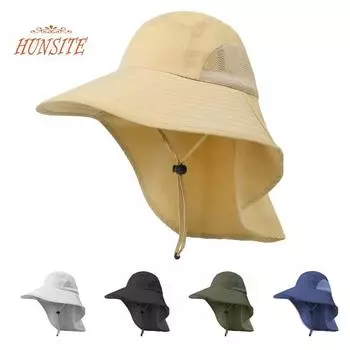 Летняя рыбацкая шляпа с расширенными полями, шаль, дизайн, регулируемая веревка, уличная походная шляпа, унисекс, дышащая сетчатая лоскутная шляпа светло-зеленый