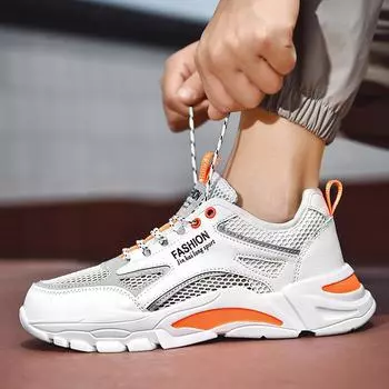 Летняя сетчатая обувь, мужские кроссовки, дышащая легкая женская повседневная обувь, прогулочная обувь унисекс, Tenis Masculino Zapatillas Hombre 35