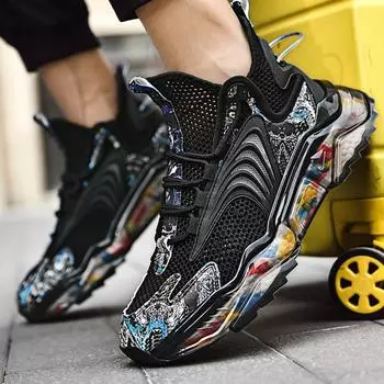 Летняя сетчатая обувь, женская повседневная обувь, модная нескользящая спортивная обувь, классические кроссовки для бега, уличные кроссовки 39–45 39 белый