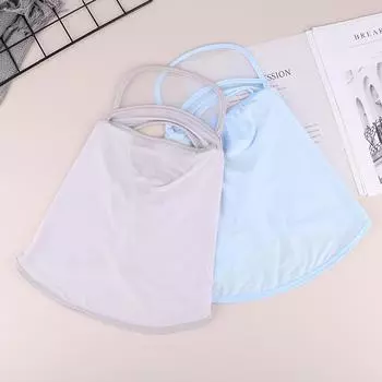 Летняя шапка для рыбалки из ледяного шелка, защитная маска для лица и шеи, защита от ультрафиолета, для женщин и мужчин, спортивная шапка-шаль для отдыха на открытом воздухе светло-розовый