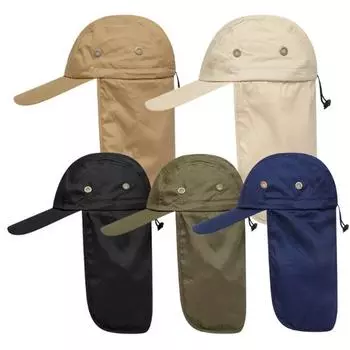 Летняя шапка легионера для взрослых, регулируемый размер. серый