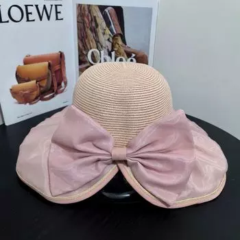 Летняя шляпа-ведро с солнцезащитным козырьком, расщепляющая вилку, узел из соломы, сращивающая, небольшая, свежая, с защитой от ультрафиолета, солнцезащитный козырек от солнца M56-58cm слоновая кость