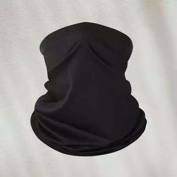 Летняя Солнцезащитная Маска для езды на велосипеде, для рыбалки на открытом воздухе, для защиты от ультрафиолета, для головы, солнцезащитный крем, повязка на шею One Size чёрный