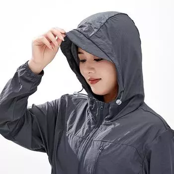 Летняя солнцезащитная одежда мужская защита от ультрафиолета дышащая тонкая шелковая рыбалку солнцезащитная одежда кожа одежда женская M армия зеленый