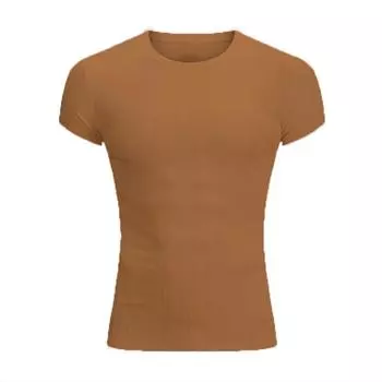 Летняя спортивная дышащая нижняя рубашка с круглым вырезом, мужская внутренняя одежда, влагоотводящая мужская футболка с короткими рукавами