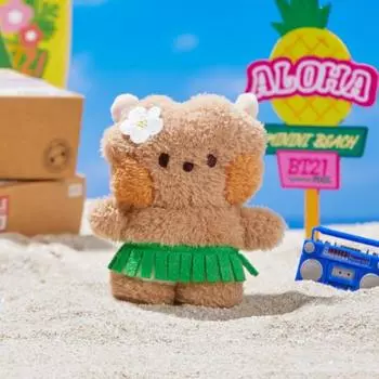 Летняя стоячая мини-кукла Line Friends BT21 RJ Mini