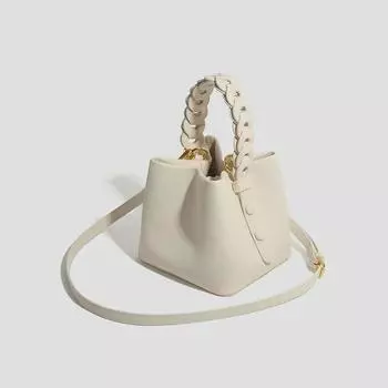 Летняя сумка-ведро из высококачественной ткани 2024 года: Модная сумка и кроссбоди