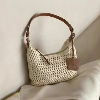 Летняя сумка женская Summer Tide плечо пляж All The Beach Baosen плетеная сумка женская