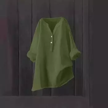 Летняя свободная рубашка прозрачного цвета из хлопка, женская одежда S чёрный