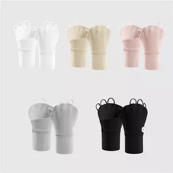 Летняя универсальная солнцезащитная перчатка для гольфа с высокой эластичностью, прочная и удобная защита рук One Size розовый